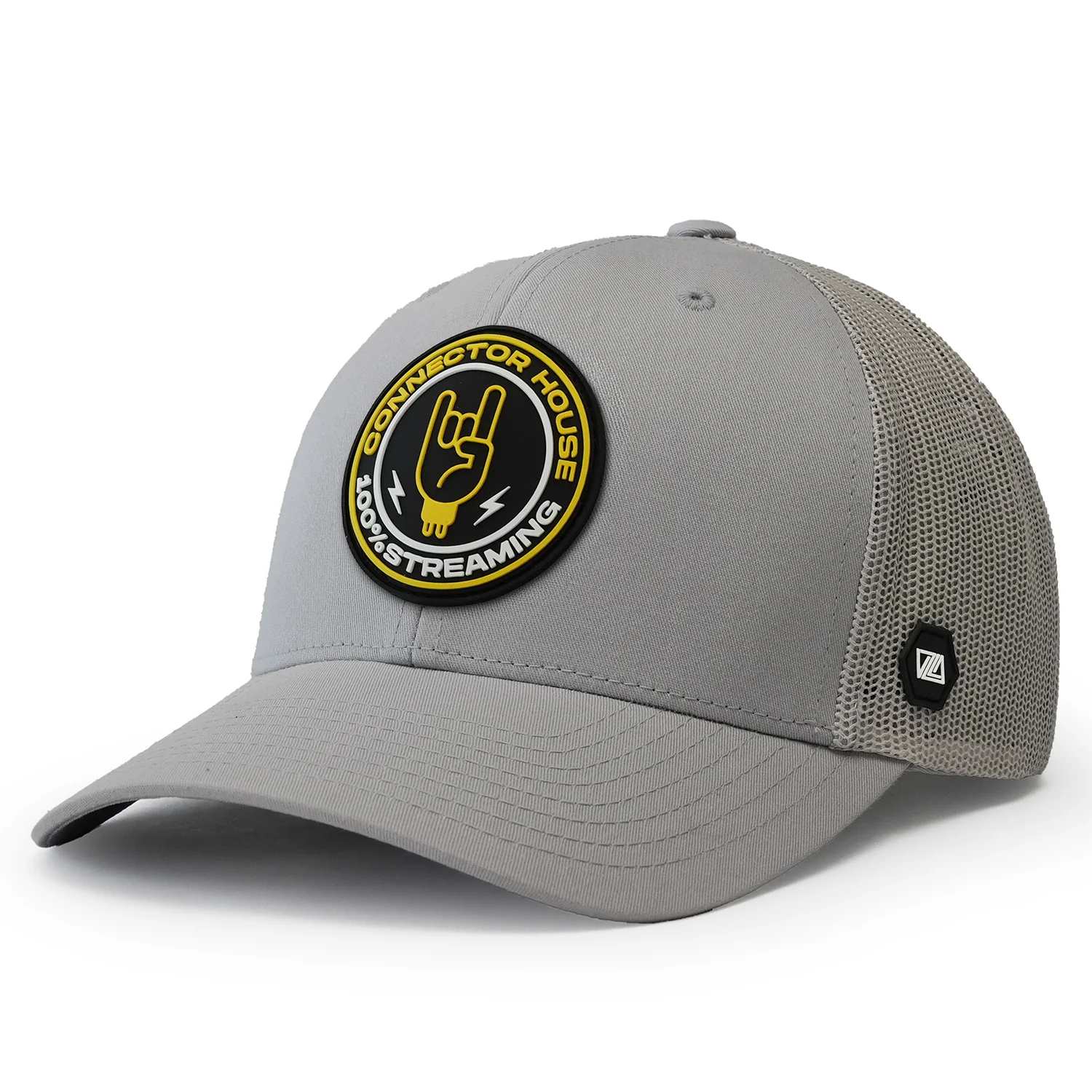 Connector House Trucker Hat Black - Image 4