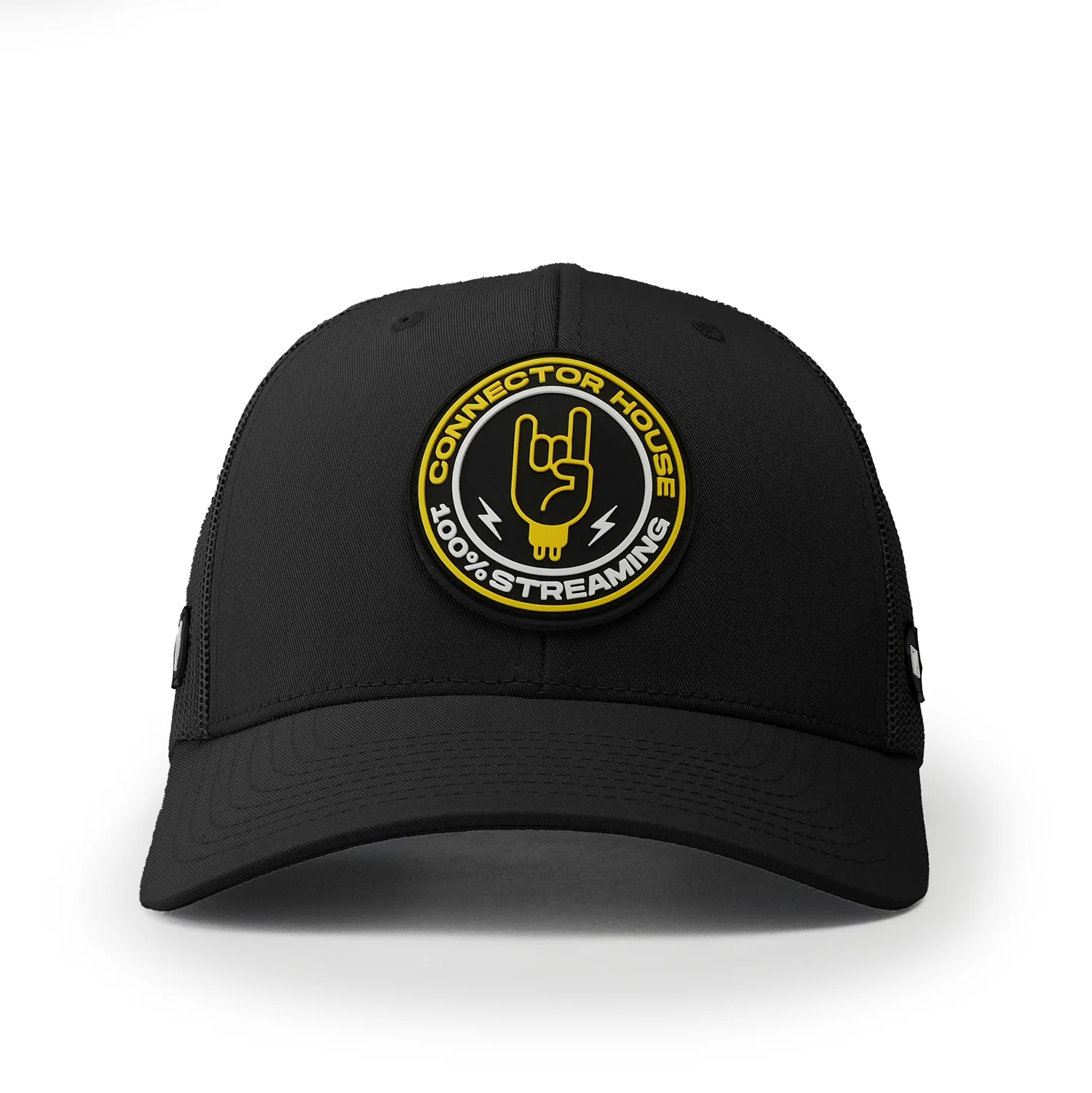 Connector House Trucker Hat Black - Image 9