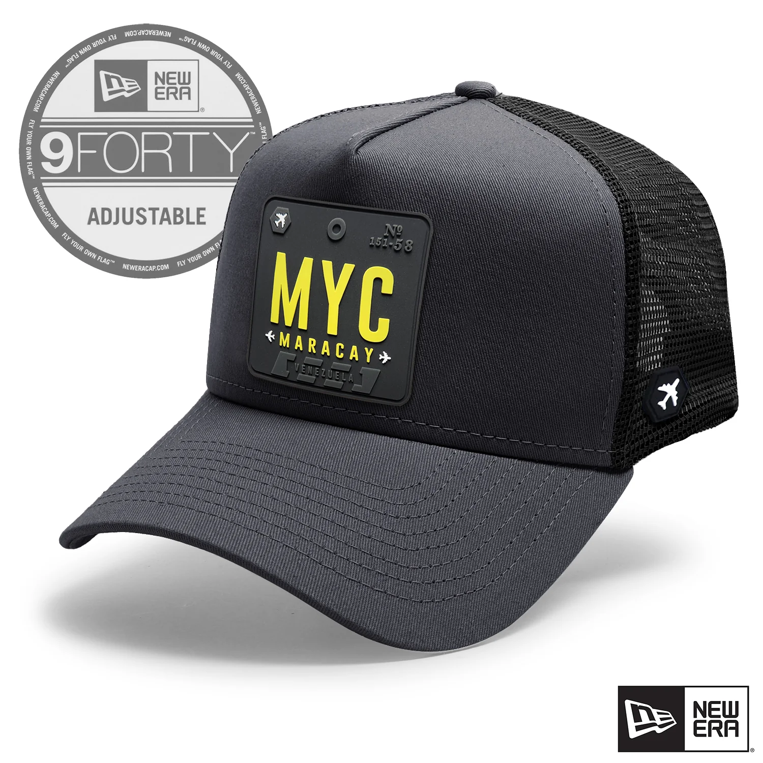 NEW ERA⚡MYC - Maracay Airport Trucker Hat - Image 3