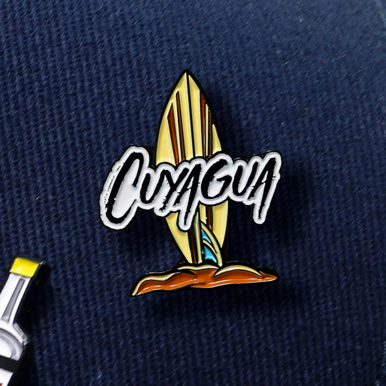 VZLA Cuyagua Surf Pin - Image 3