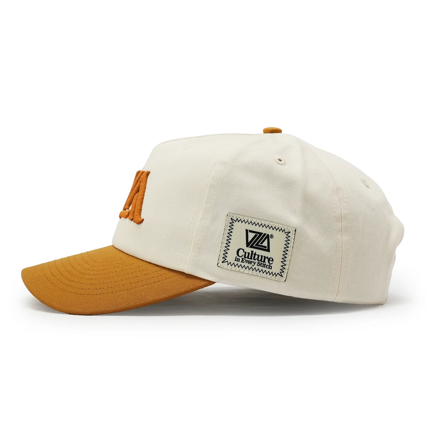 VZLA Daily Twill Cap - Natural/Golden Wheat - Image 4