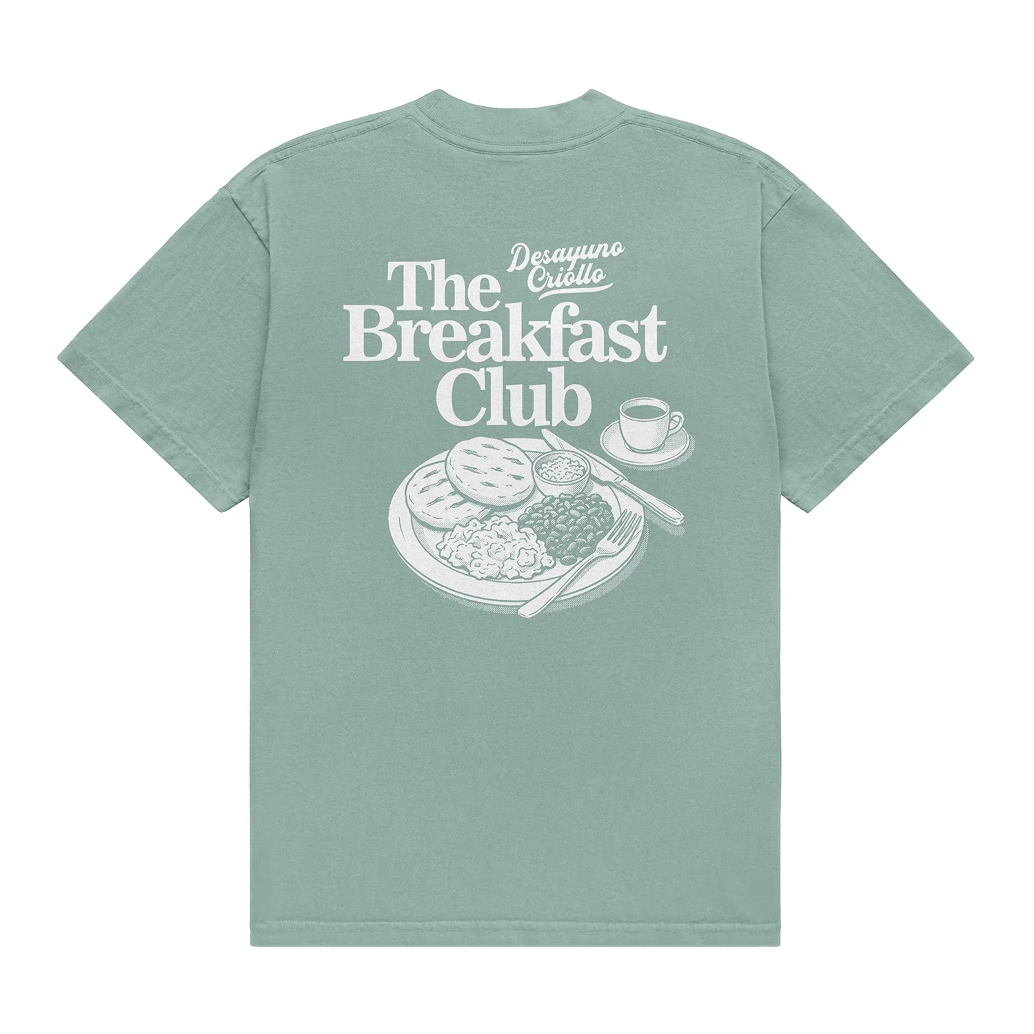 VZLA Homenajes - Desayuno Criollo T-Shirt - Image 5