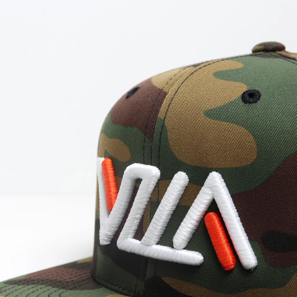 VZLA Flat Bill Snapback Hat (CAMO) - Image 2