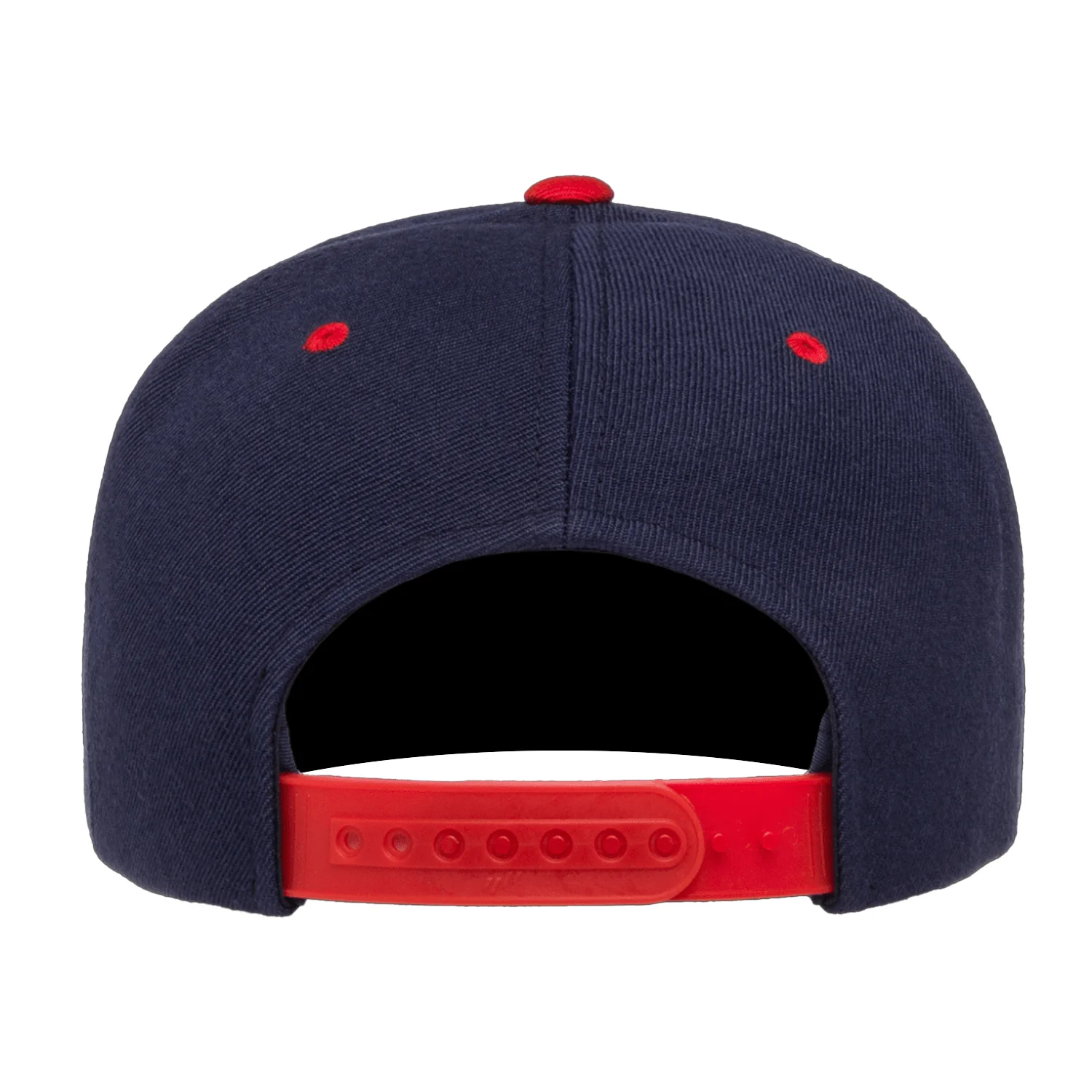 VZLA Flat Snapback Navy/Red - Image 2
