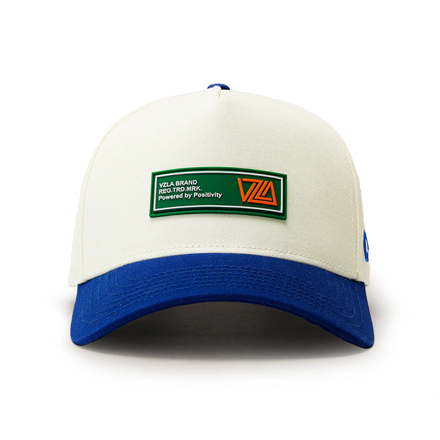 VZLA Frame Cap - Natural/Royal - Image 2