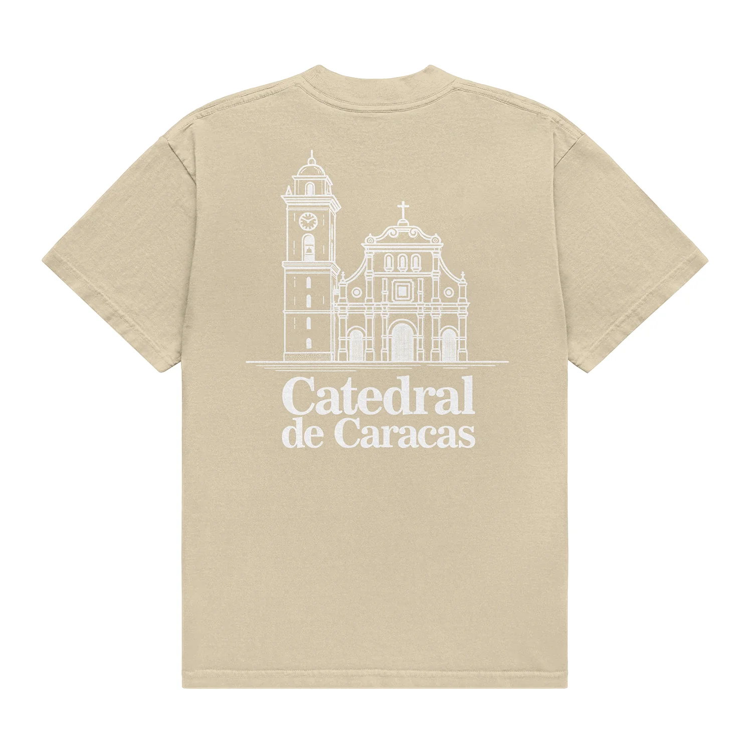 VZLA Homenajes - Catedral Caracas T-Shirt - Image 3