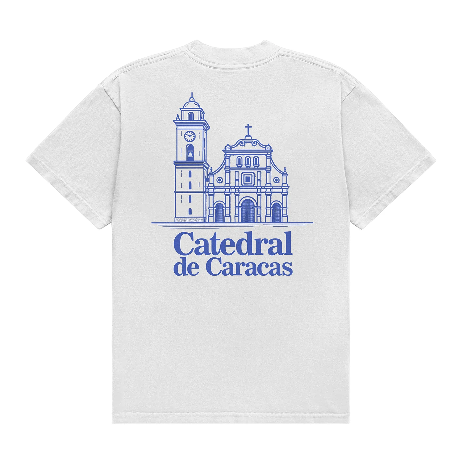 VZLA Homenajes - Catedral Caracas T-Shirt - Image 5