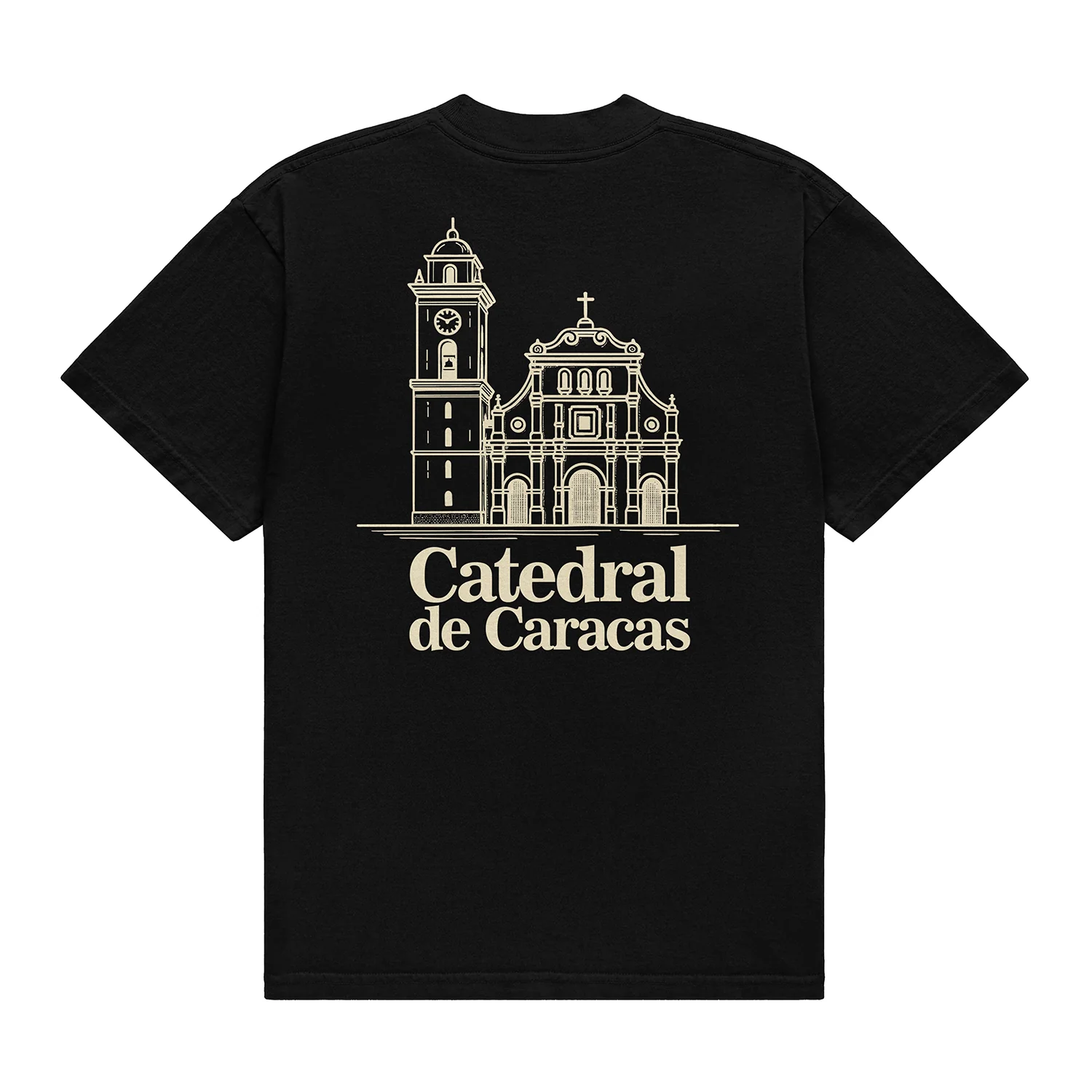 VZLA Homenajes - Catedral Caracas T-Shirt - Image 7