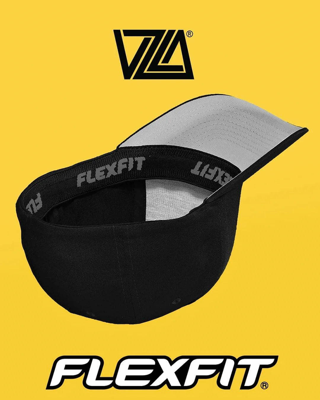 VZLA Patch Flexfit Black Hat - Image 2